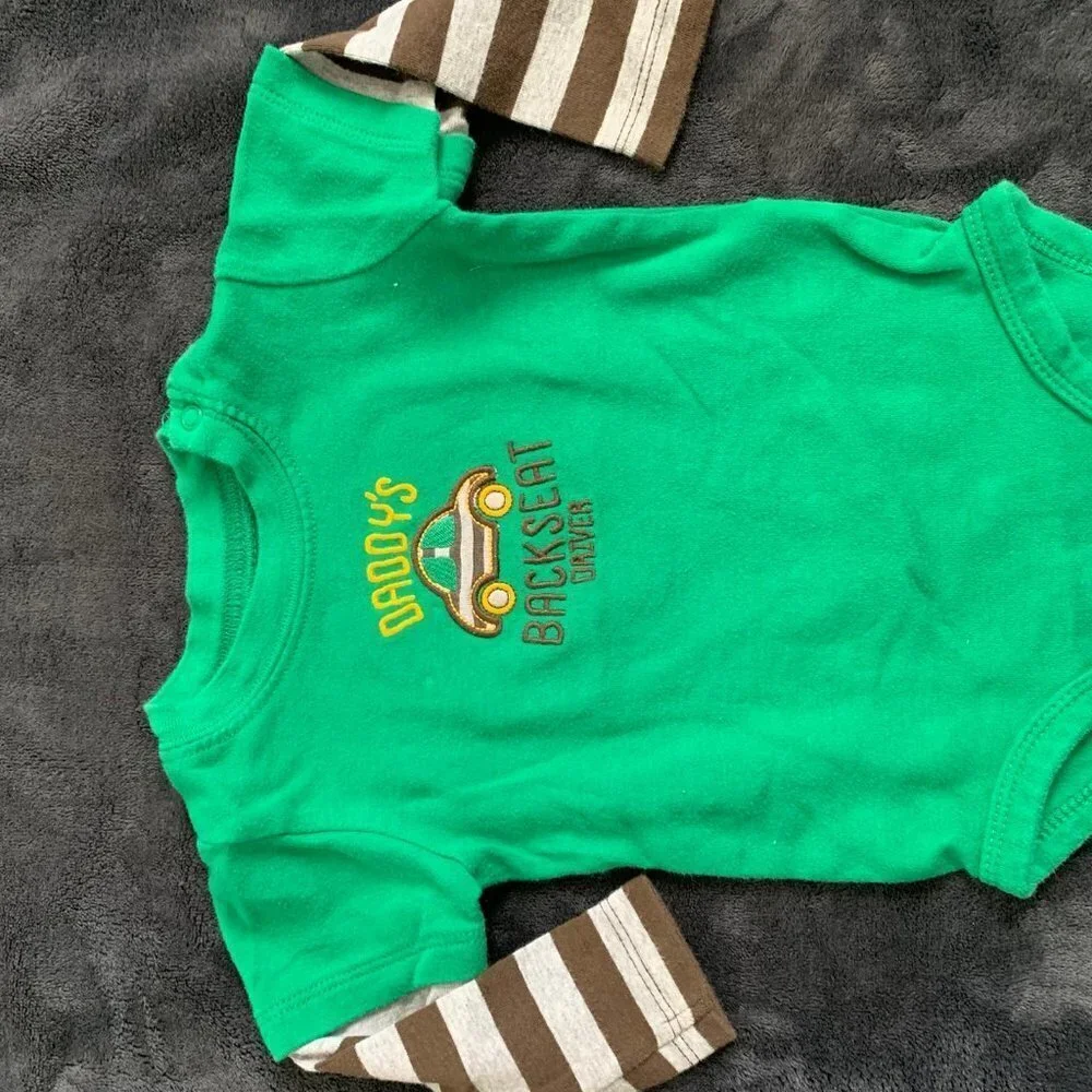Carter's “Daddy’s Backseat Driver” Onesie 9M